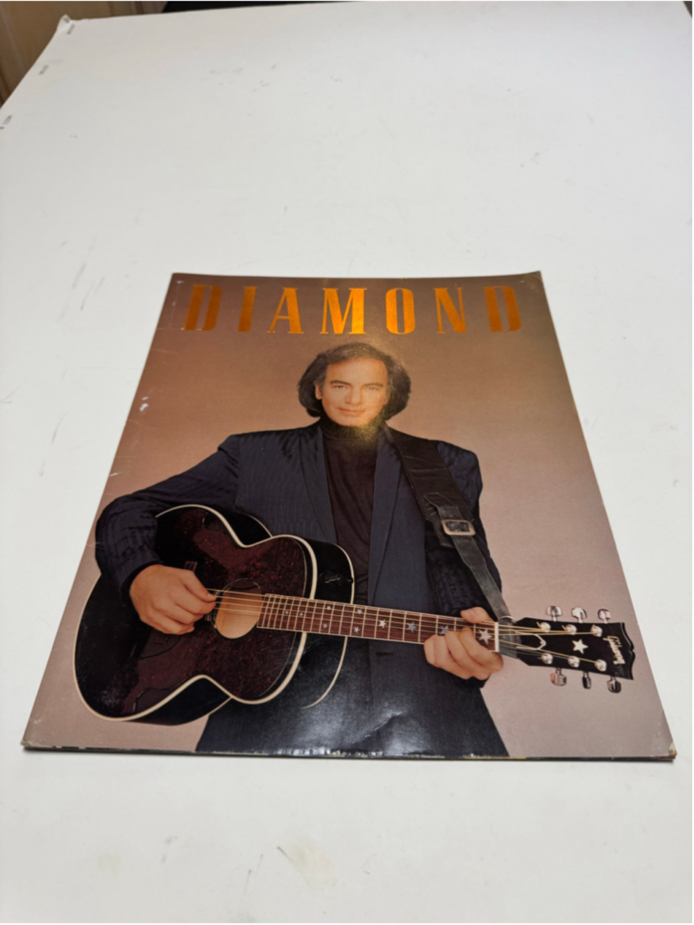 Neil Diamond 1988-1989 Tour Concert Program Souvenir, Picture Album Book
